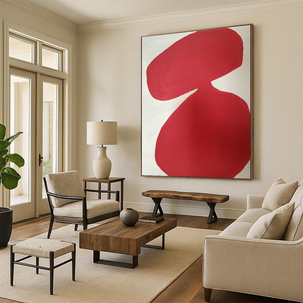 Monumentally Sized Bespoke Abstract Painting for Entryway & Dining Room DLZ1086