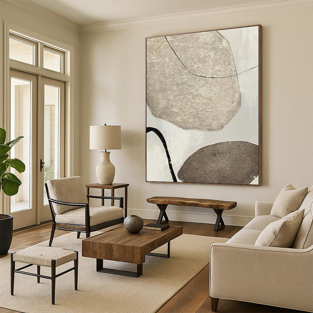 Custom Extra Large Abstract Canvas for Living Room & Dining Room DLZ1128
