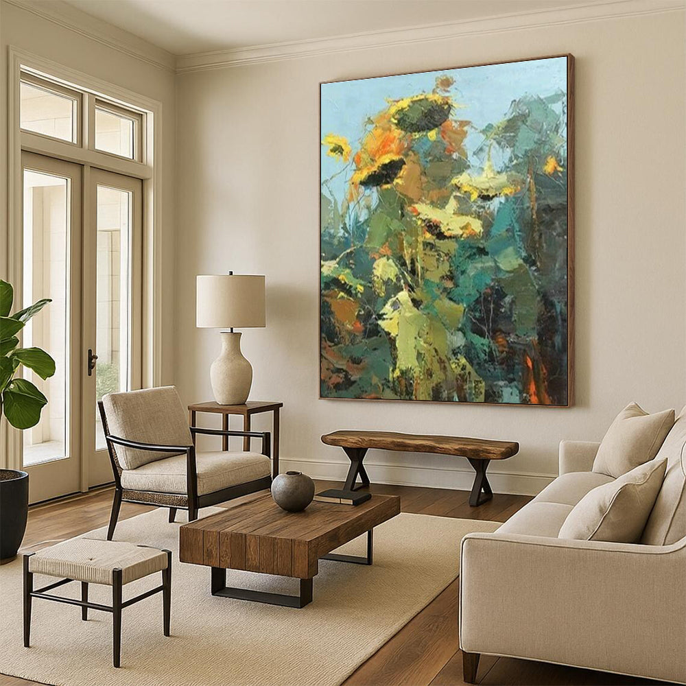 Hand-Crafted Abstract Decor for Bedroom and Cottage Hallway DLZ1611