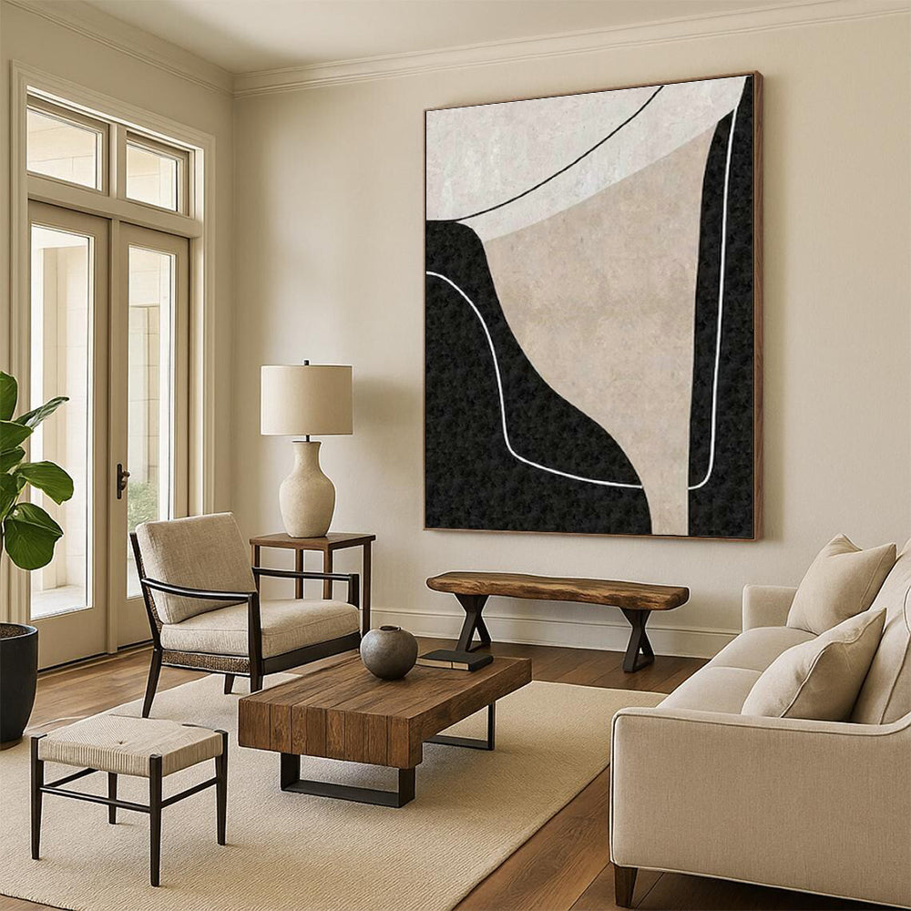 Humongous Bespoke Hand Painted Abstract Art for Bedroom & Hallway DLZ2071