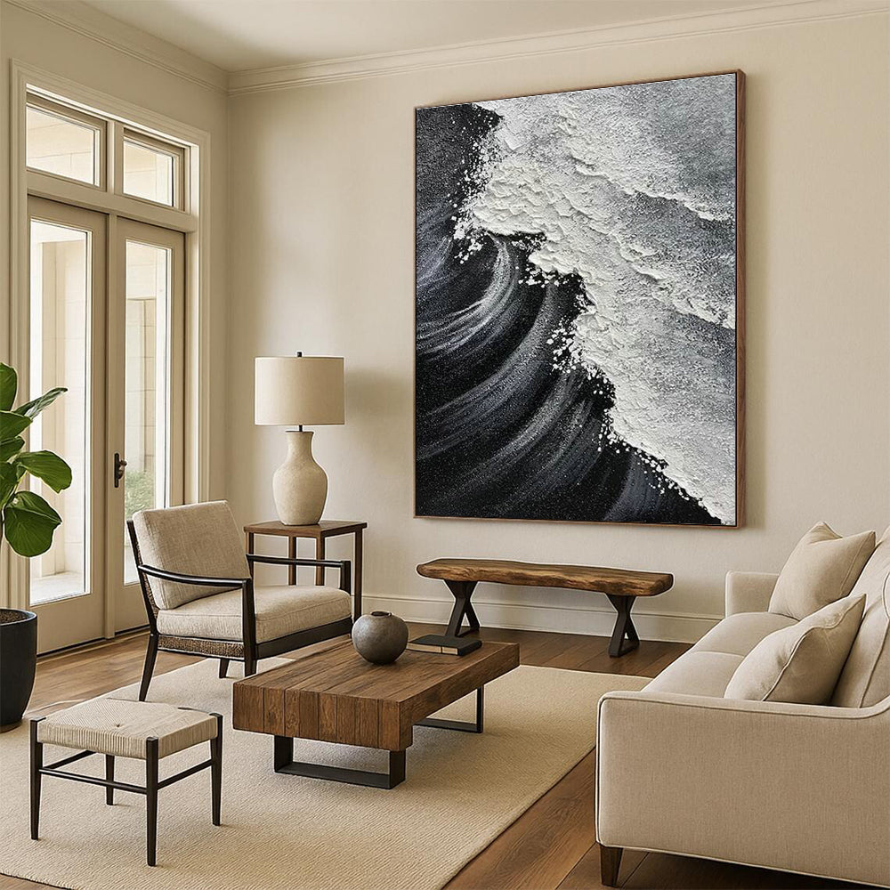 Custom Abstract Canvas Art for Entryway & Living Room DLZ2358
