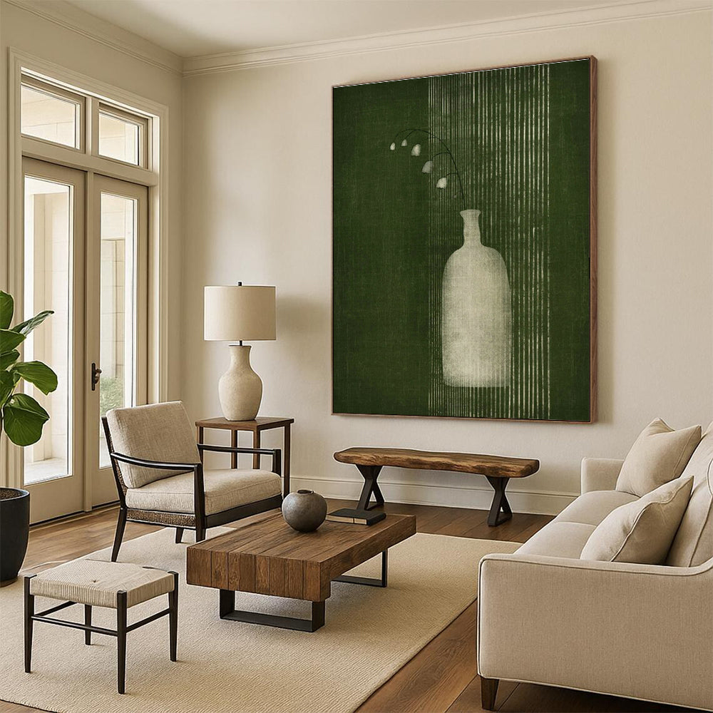 Handmade Extra - Large Abstract Wall Art Installation for Cottage Living Room & Hallway DLZ1384