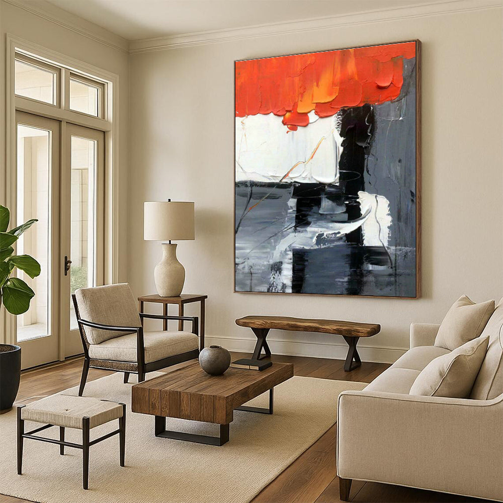 Colossal Customizable Abstract Wall Hanging for Office & Entryway DLZ1065