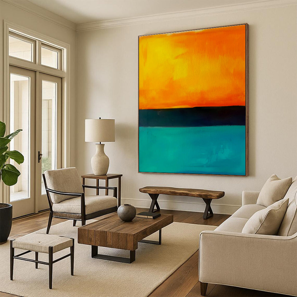 Extra - Large, Floating - Frame Custom Abstract Murals for Hallway Modernity DLZ0455