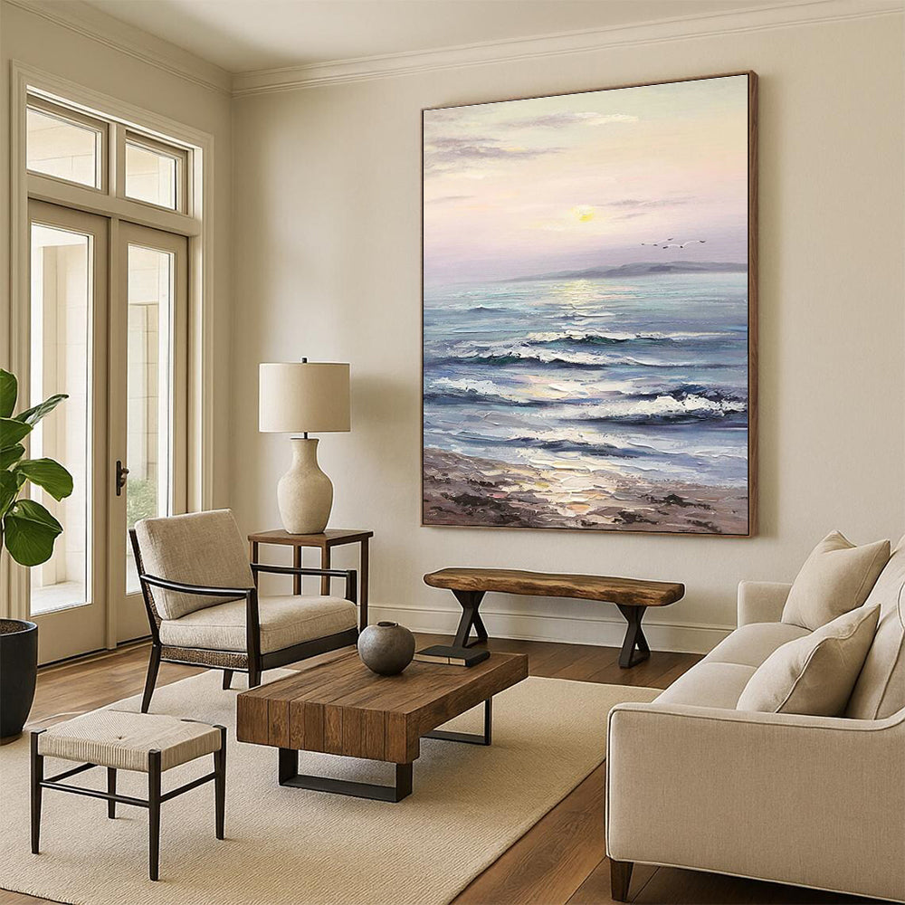 Handmade Abstract Wall Art for Hallway & Cottage Bedroom DLZ2296