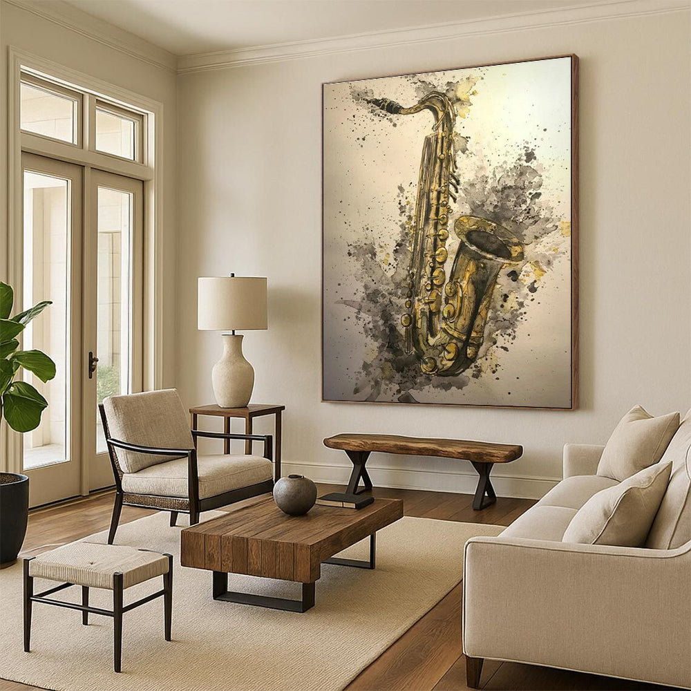 Custom Abstract Painting for Living Room & Hallway DLZ2340