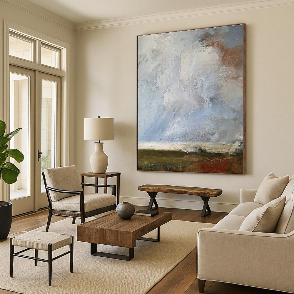 Giant, Tailored Hand Painted Abstract Wall Art for Bedroom & Office DLZ2047