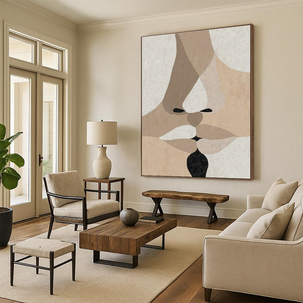 Enormous Bespoke Handmade Abstract Canvas for Office & Hallway DLZ2065