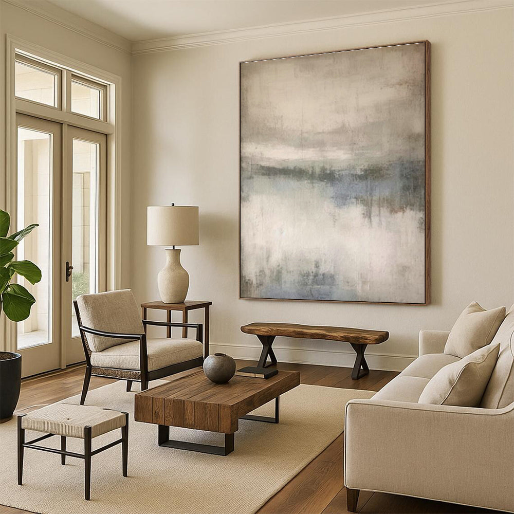 Large Abstract Wall Gem for Living Room & Entryway Foyer DLZ2367