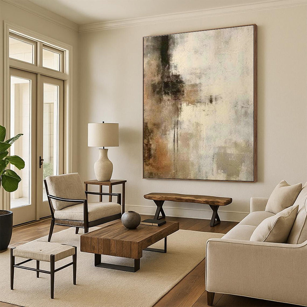 Massive Custom Hand - Painted Abstracts for Office Inspiration DLZ0383