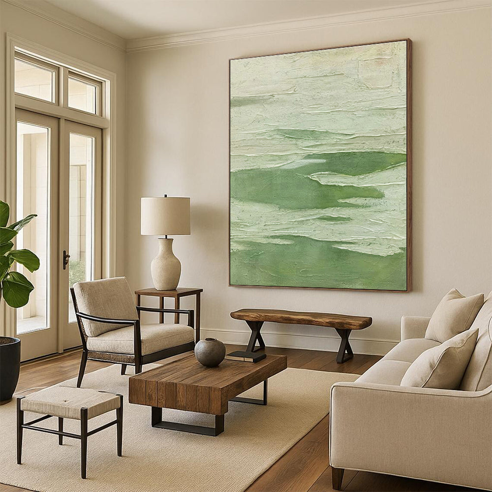 Vastly Extended Custom Abstract Wall Hanging for Living Room & Cottage Hallway DLZ1234