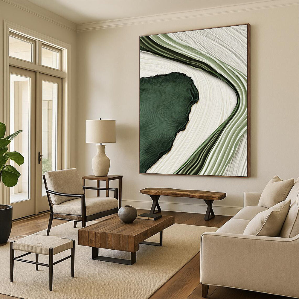 Mammoth Bespoke Handmade Abstract Artwork for Bedroom & Office DLZ2173
