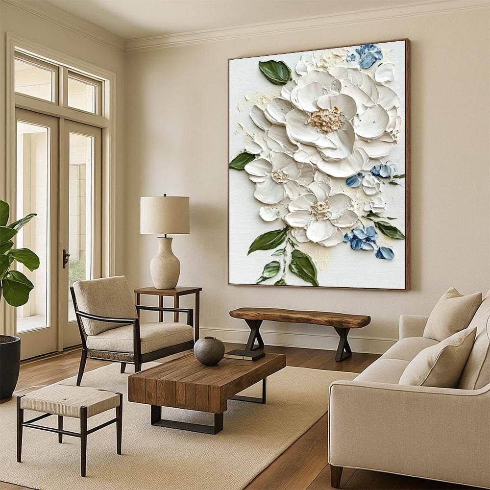 Oversized Hand - Painted Abstract Canvas Set for Office & Hallway DLZ1395