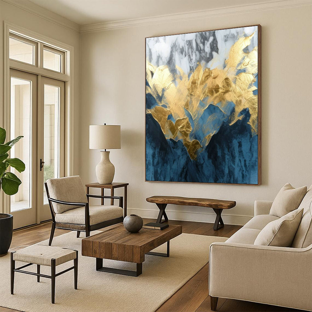 Expansive - Depth Custom Abstract Panels for Hallway Flow DLZ0442