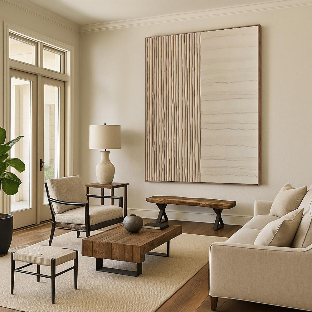 Ginormous Custom-Designed Handmade Abstract Wall Art for Cottages & Living Room DLZ2178