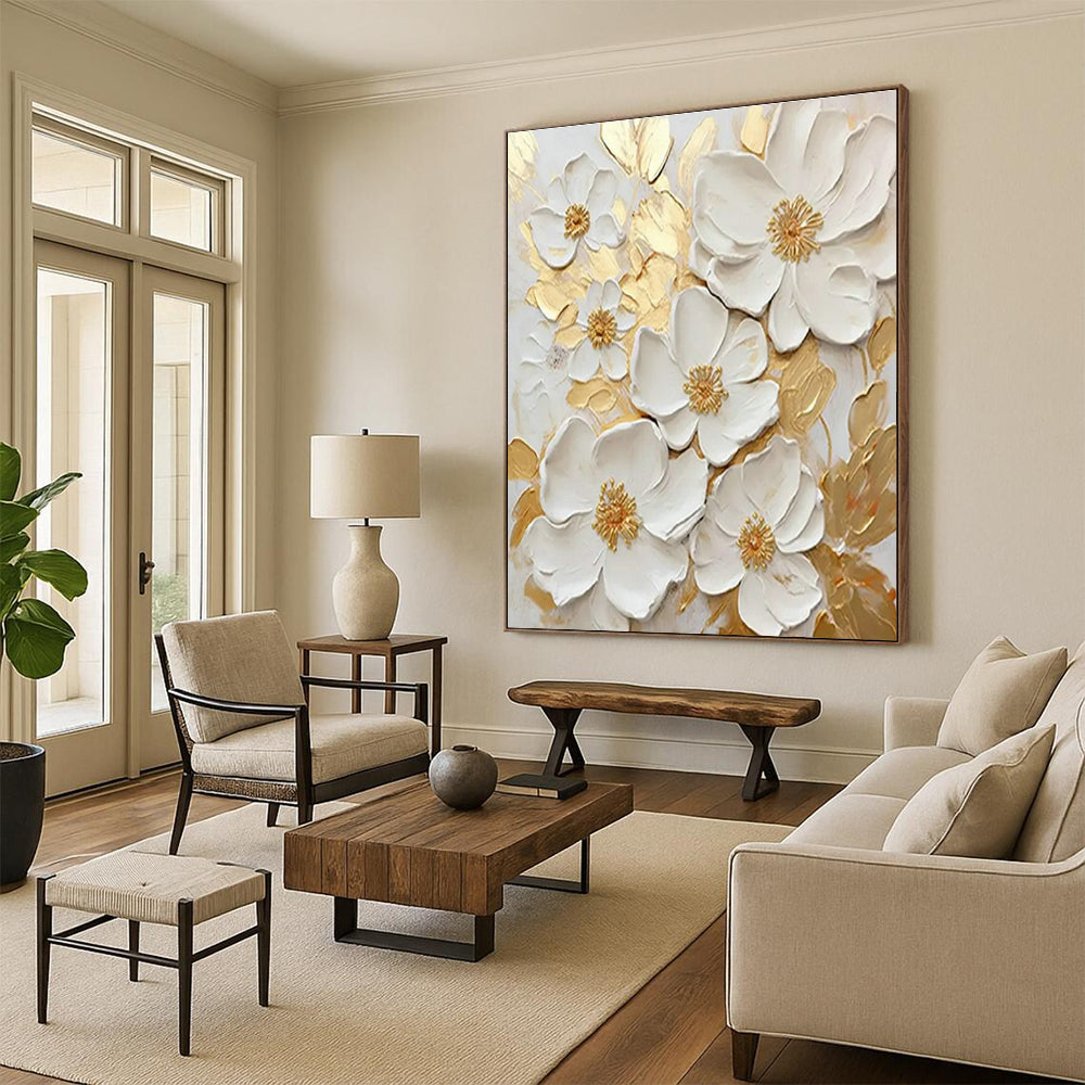 Handmade Abstract Art for Office and Cottage Entryway DLZ1503