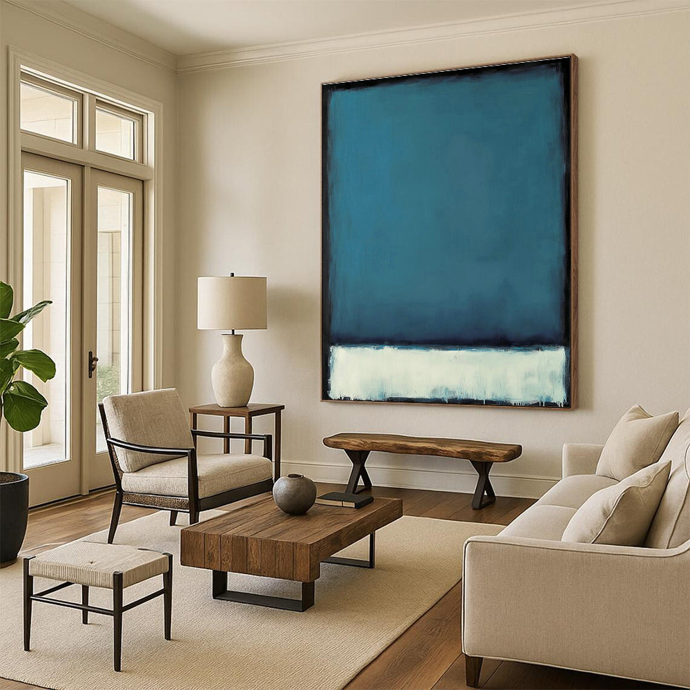 Vast, Interactive Custom Abstract Paintings for Living Room Engagement DLZ0459