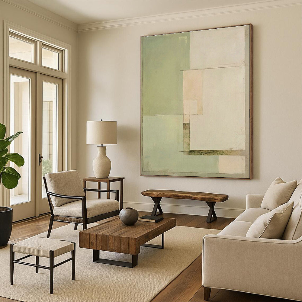 Massive Custom Abstract Paintings for Bedroom Dressing Rooms with Islands & Office Server Rooms DLZ0601