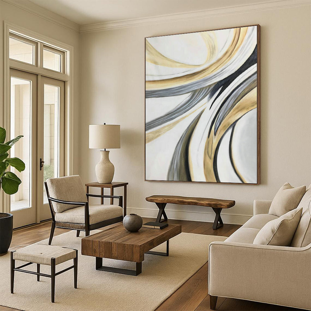 Super - Immense - Plus, Kinetic - Movement Custom Abstracts for Dining Room Fascination DLZ0499