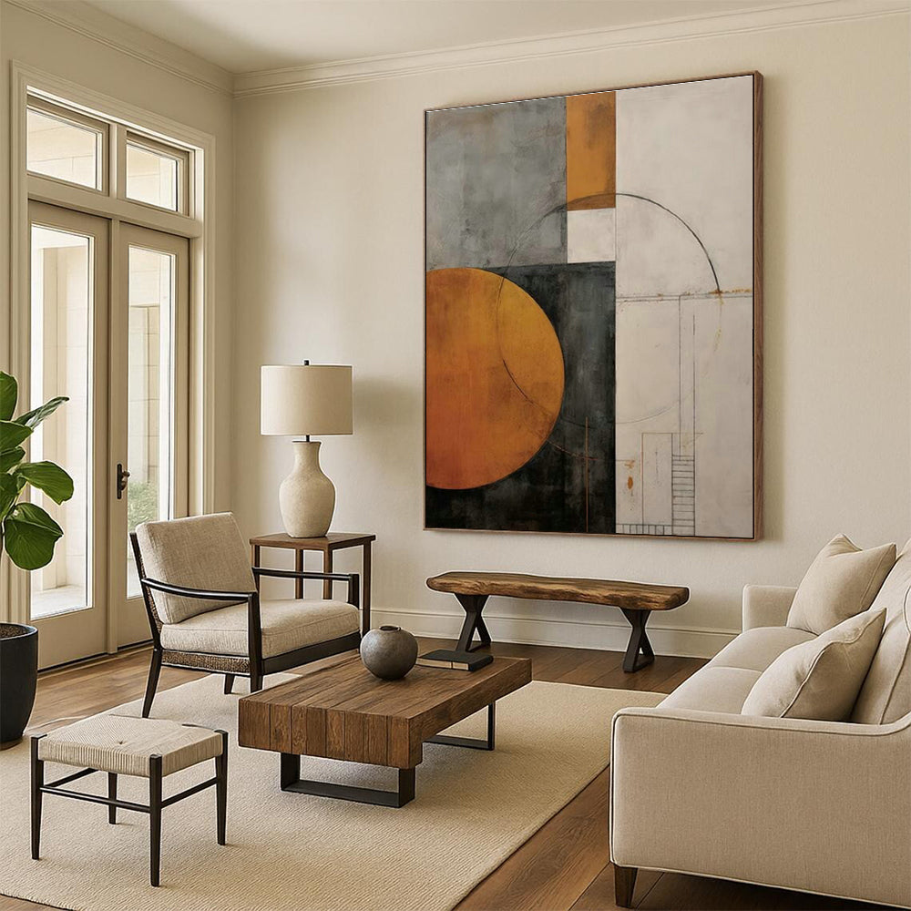 Customization of Extra - Large Hand - Painted Abstract Paintings for Cottages, Add a Cozy Artistic Touch DLZ0377