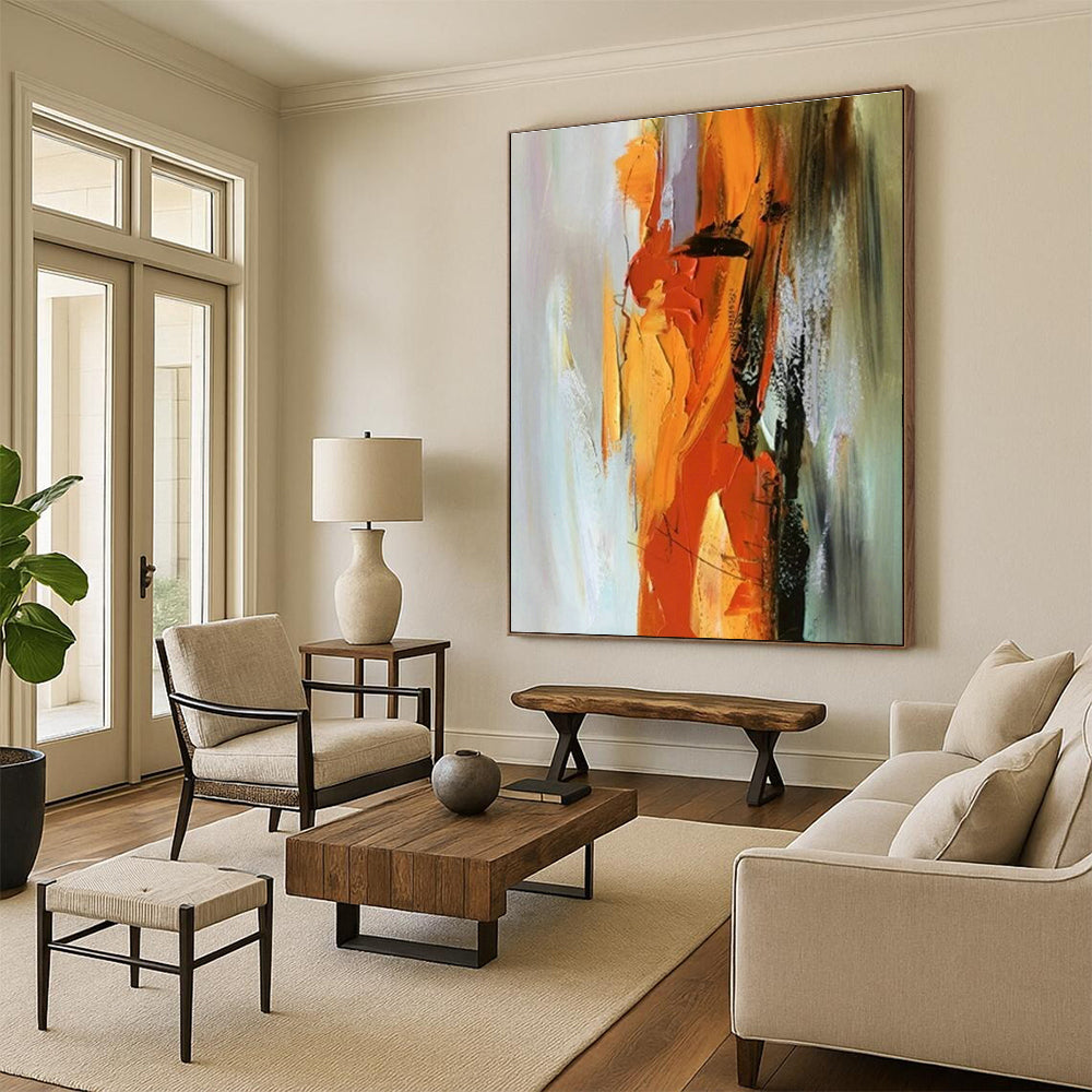 Customizable Handmade Abstract Wall Decor for Bedroom and Office DLZ1456