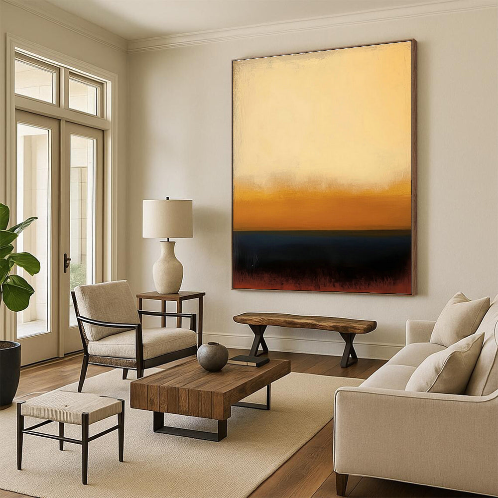 Colossal Made-to-Measure Handmade Abstract Canvas for Bedroom & Office DLZ2101