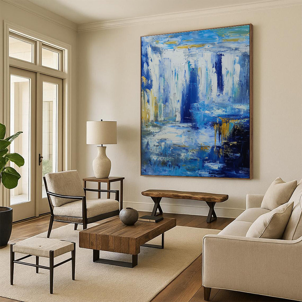 Handmade Oversized Abstract Centerpiece for Bedroom & Entryway DLZ1339