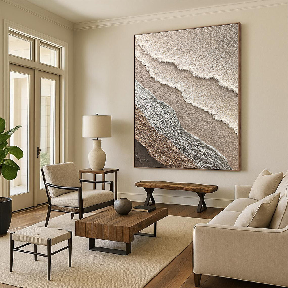 Large Custom-Made Abstract Canvas for Living Room & Bedroom DLZ0995