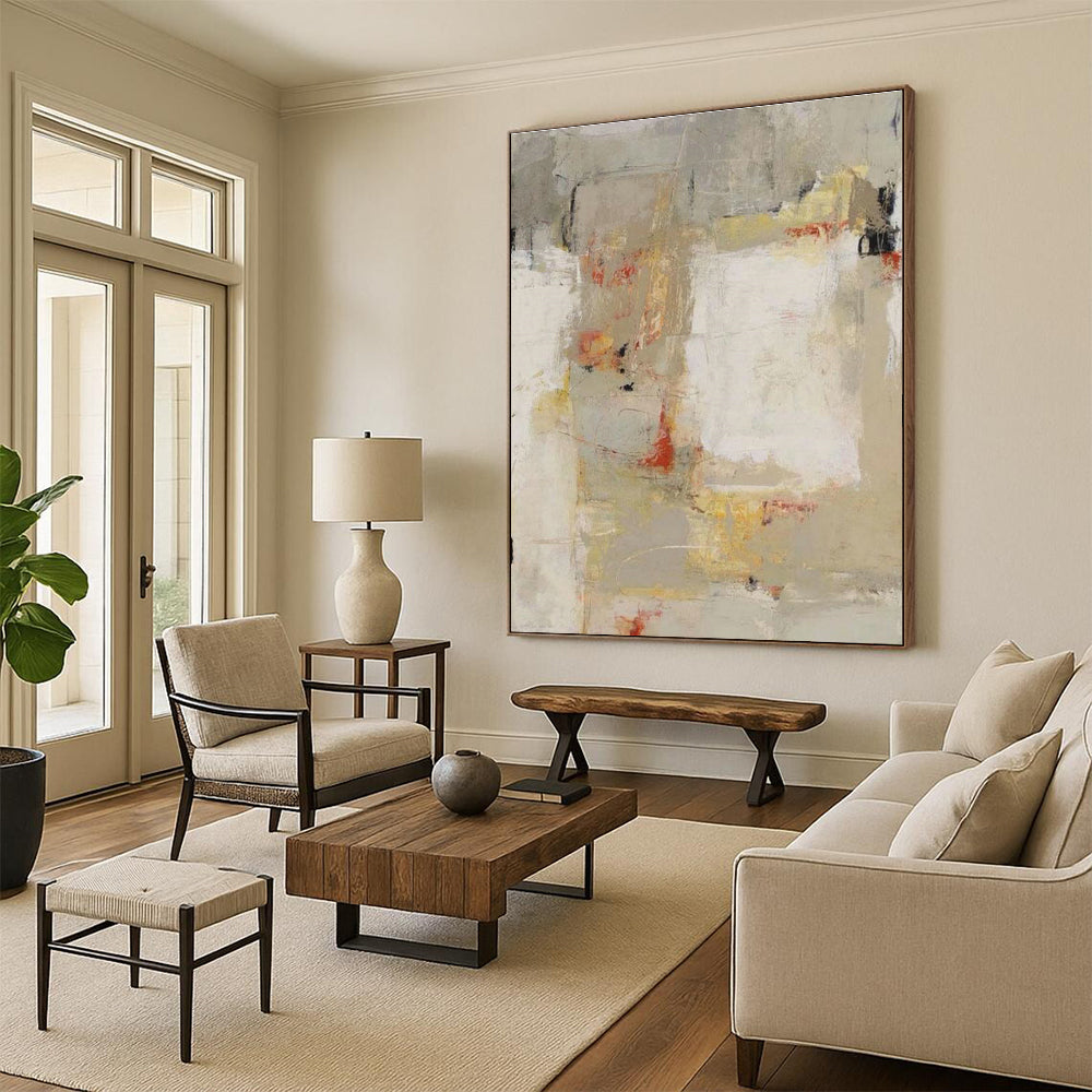 Ginormous Tailored Handmade Abstract Canvas Art for Entryway & Hallway DLZ2135