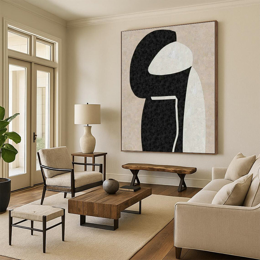 Extra - Large, Custom - Designed Hand Painted Abstract Wall Art for Cottages & Living Room DLZ2039