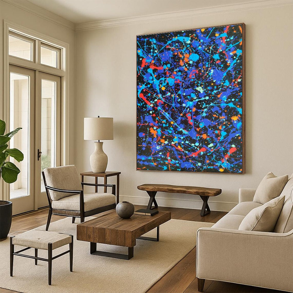 Oversized Abstract Murals for Office and Hallway DLZ0763