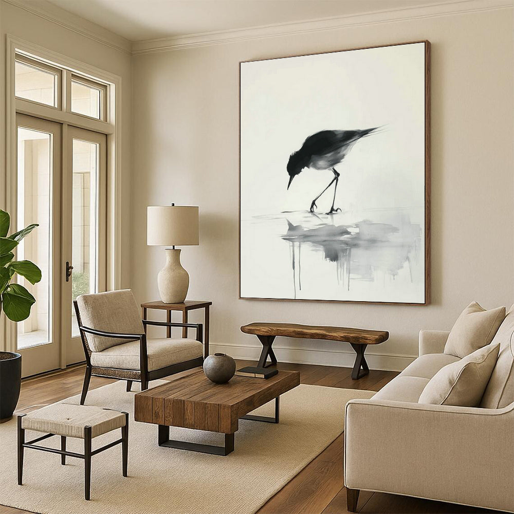 Jumbo - Sized Custom Abstract Canvases for Bedroom Serenity DLZ0424