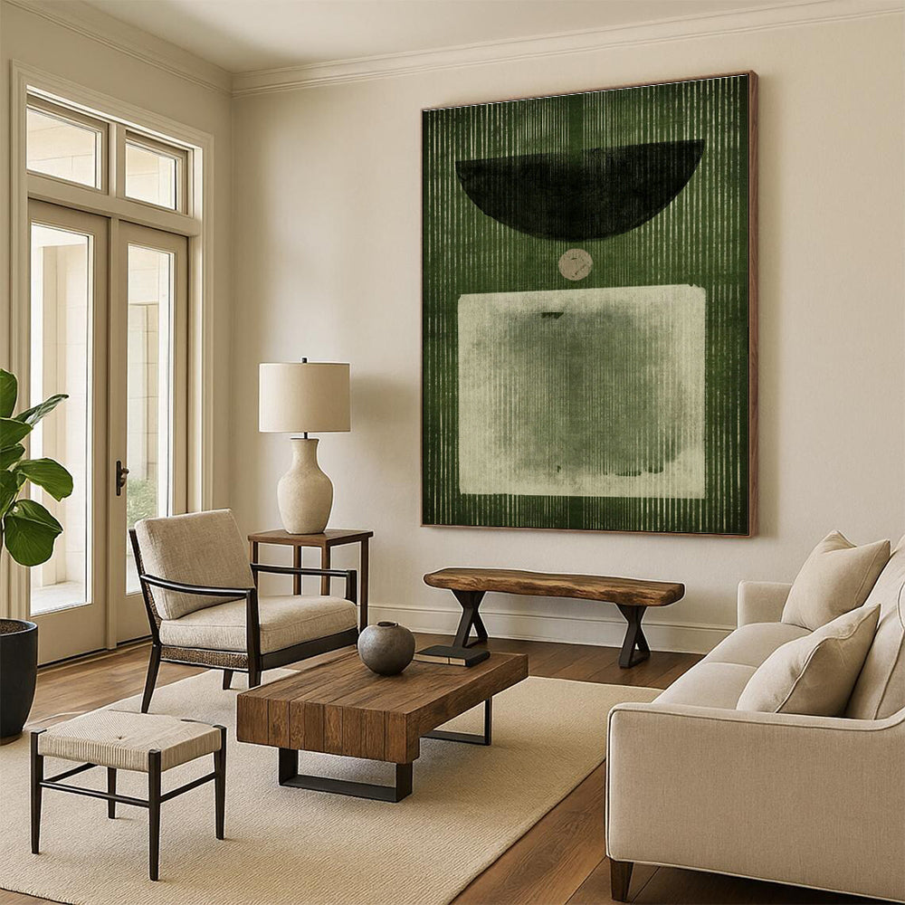 Hand - Painted Abstract Wall Murals for Bedroom & Entryway DLZ1385