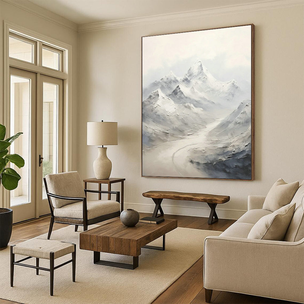 Vastly Oversized Bespoke Abstract Wall Hanging for Office & Dining Room DLZ1271
