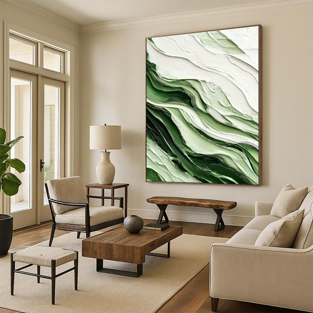 Titanic Hand - Painted Abstract Art for Bedroom Dressing Chambers & Office Executive Lounges DLZ0733