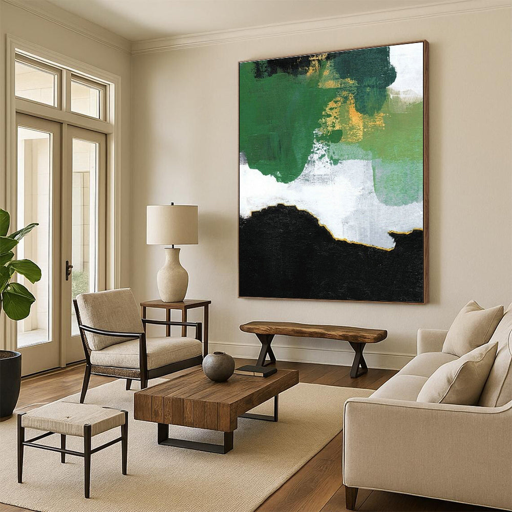 Vast Custom-Made Abstract Canvas for Hallway & Living Room DLZ1229