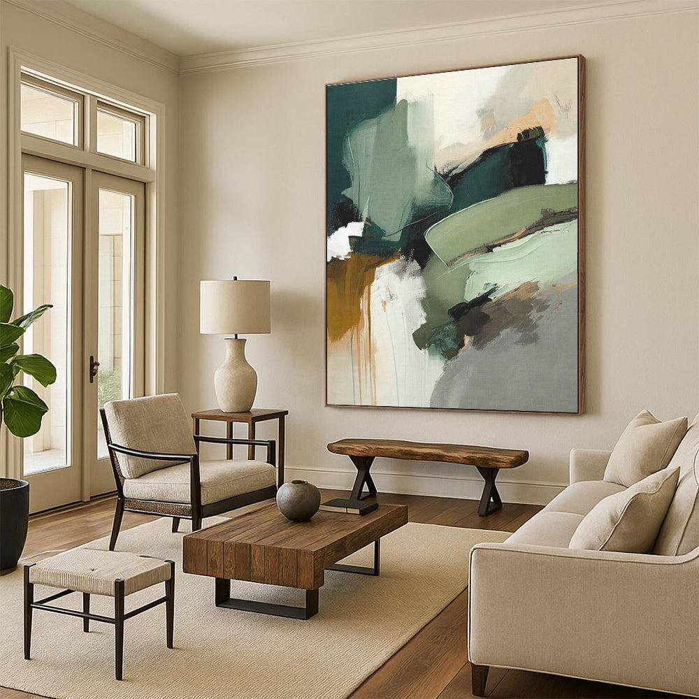 Hand-Crafted Abstract Wall Decor for Office and Cottage Bedroom DLZ1616