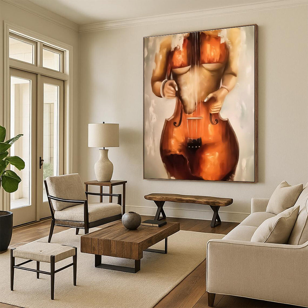 Custom Abstract Wall Art for Dining Room & Living Room DLZ2348