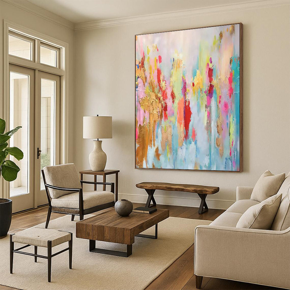 Handcrafted Abstract Wallpiece for Cottage Dining Room & Bedroom DLZ1347