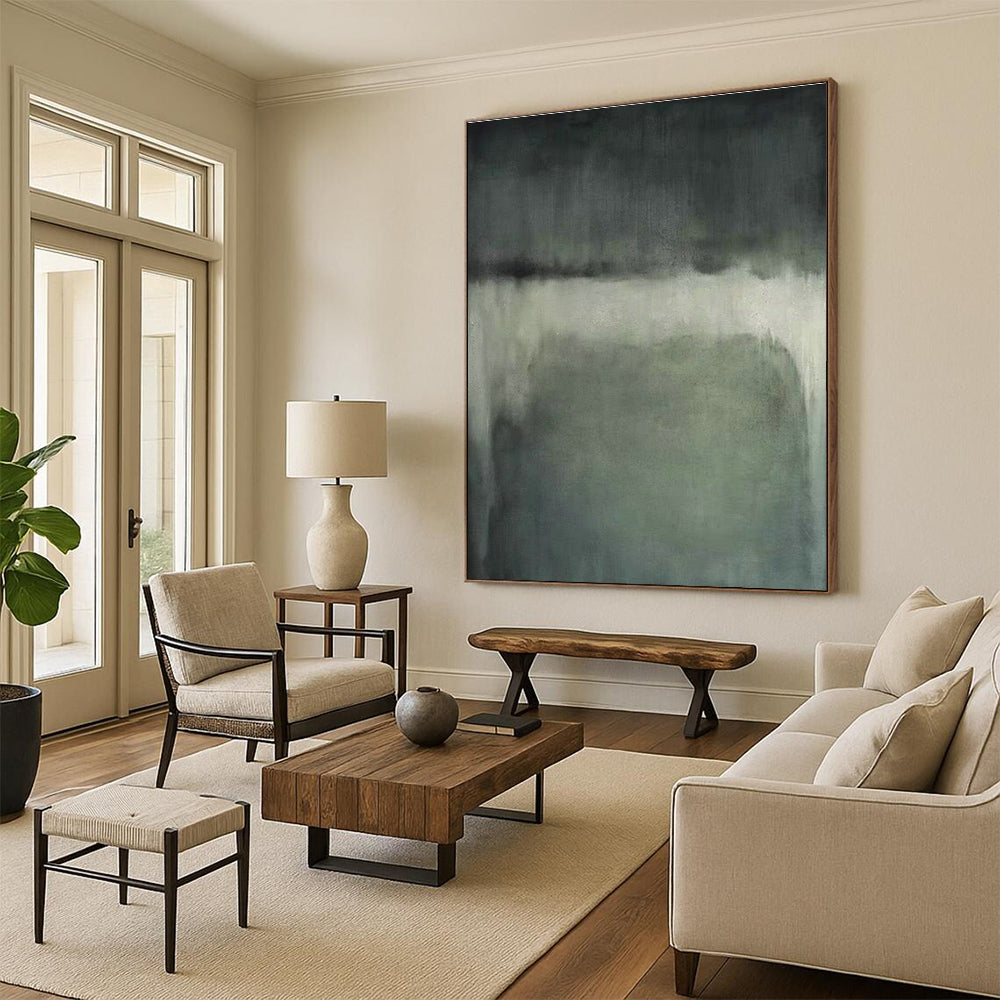 Oversized Custom Abstract Canvas for Dining Room & Cottage Bedroom DLZ1200
