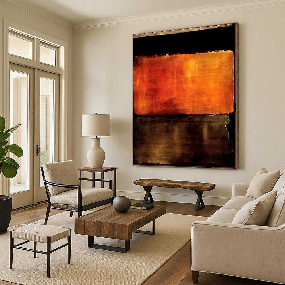 Oversized Handmade Abstract Artwork for Hallway & Living Room DLZ2312
