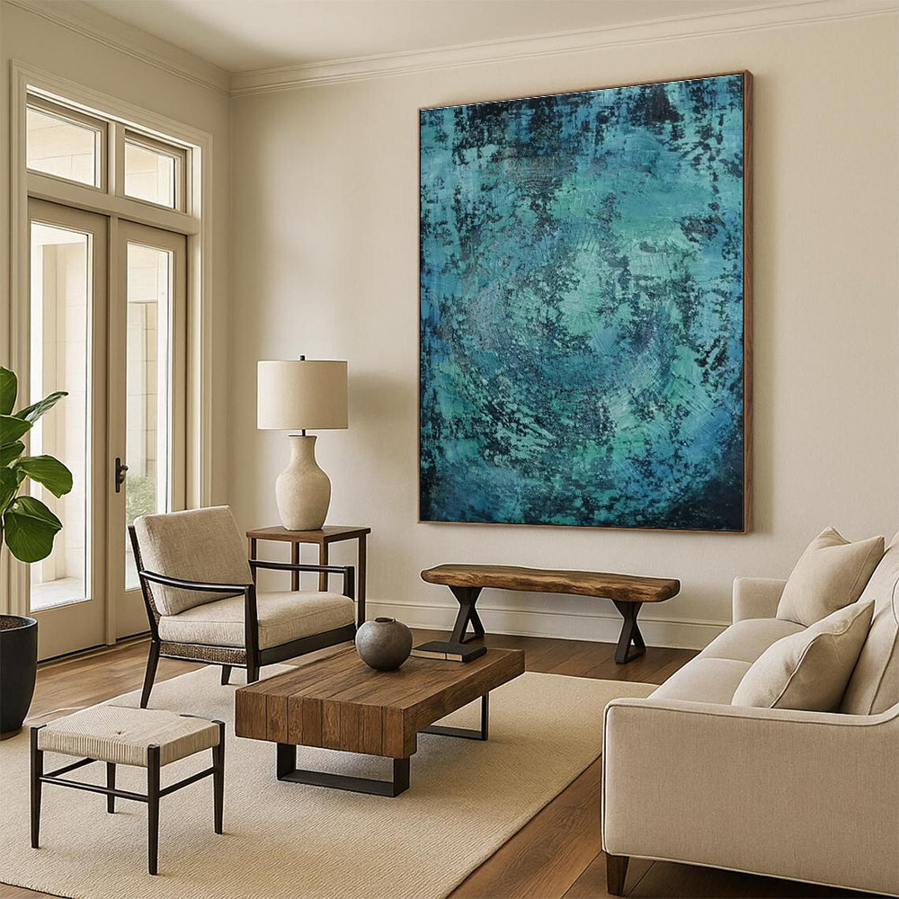 Abstract Hand - Painted Canvases for Living Room and Dining Room DLZ0761