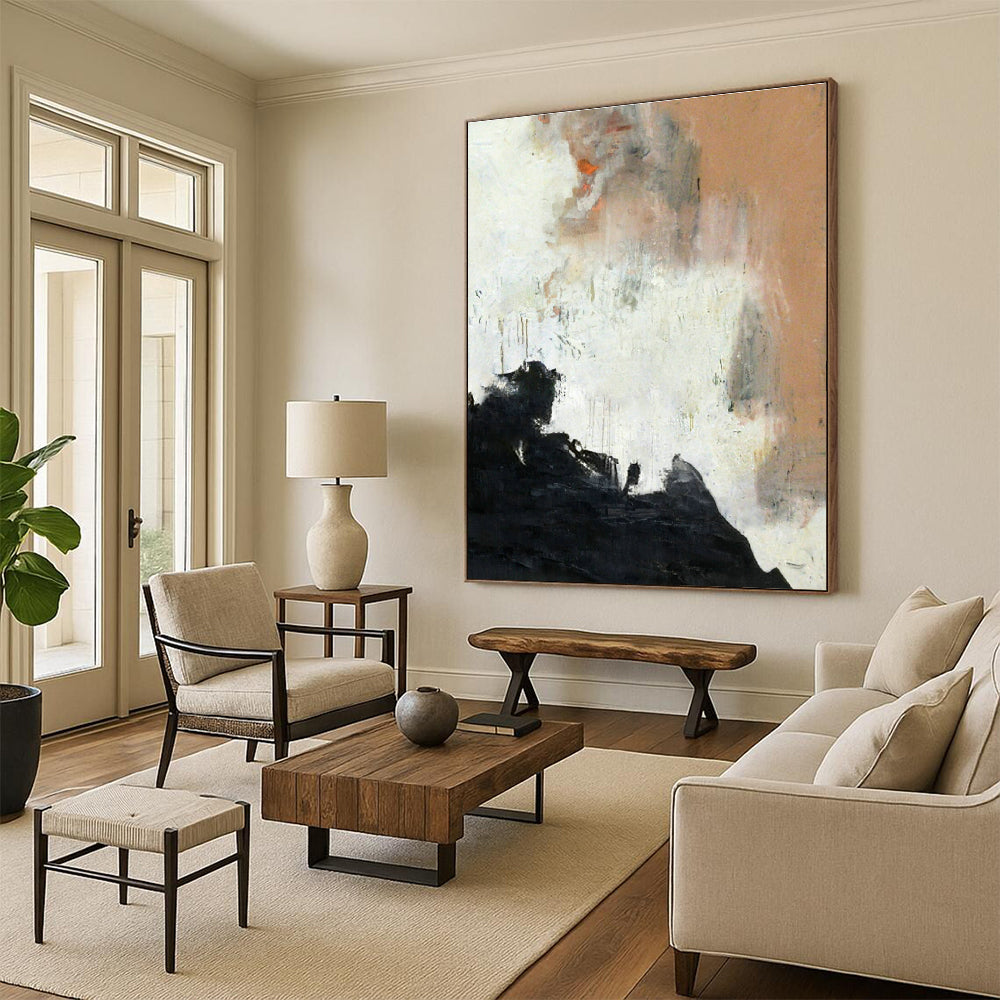 Oversized, Custom - Fit Hand Painted Abstract Art for Bedroom & Hallway DLZ2061