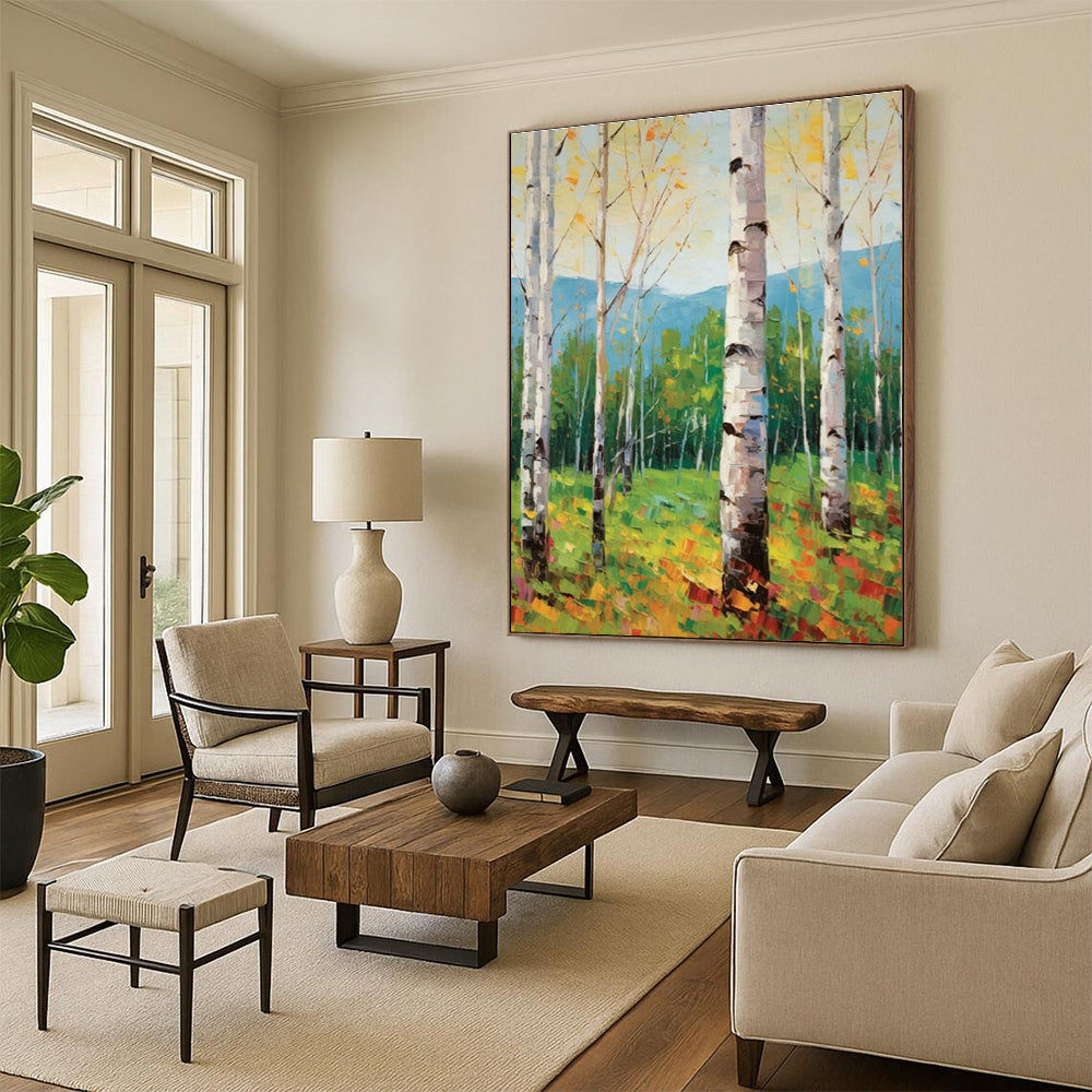 Immense Handcrafted Custom Abstract Wall Art for Bedroom & Hallway DLZ1066