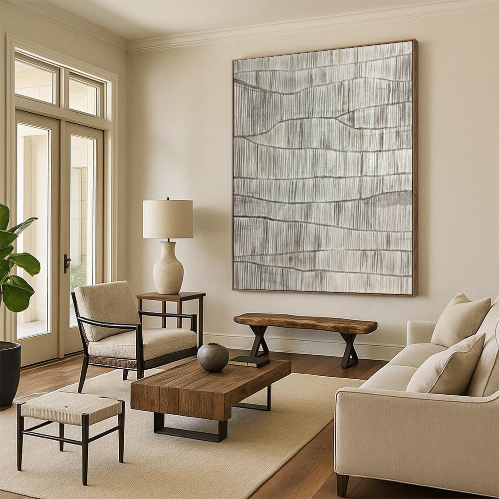 Monumental Tailored Abstract Canvas for Bedroom & Office DLZ1049