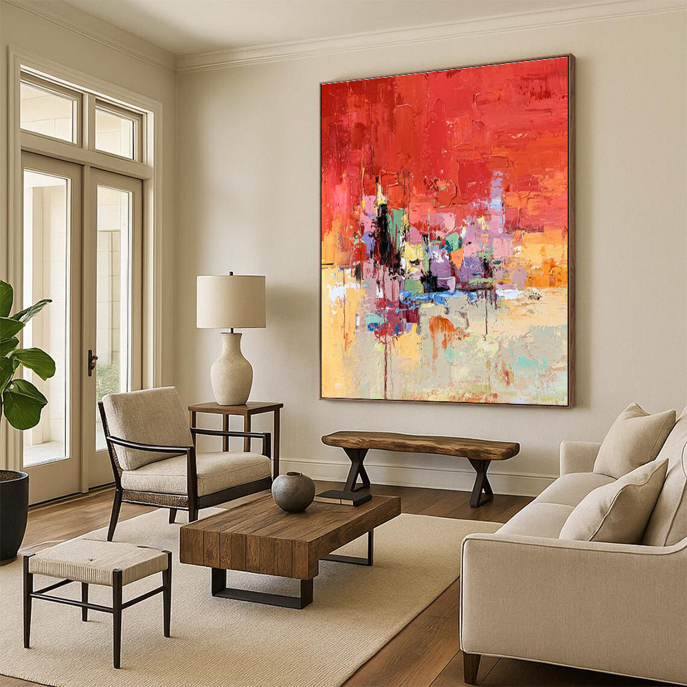 Stupendous, Scent - Infused Custom Abstract Paintings for Living Room Sensation DLZ0466