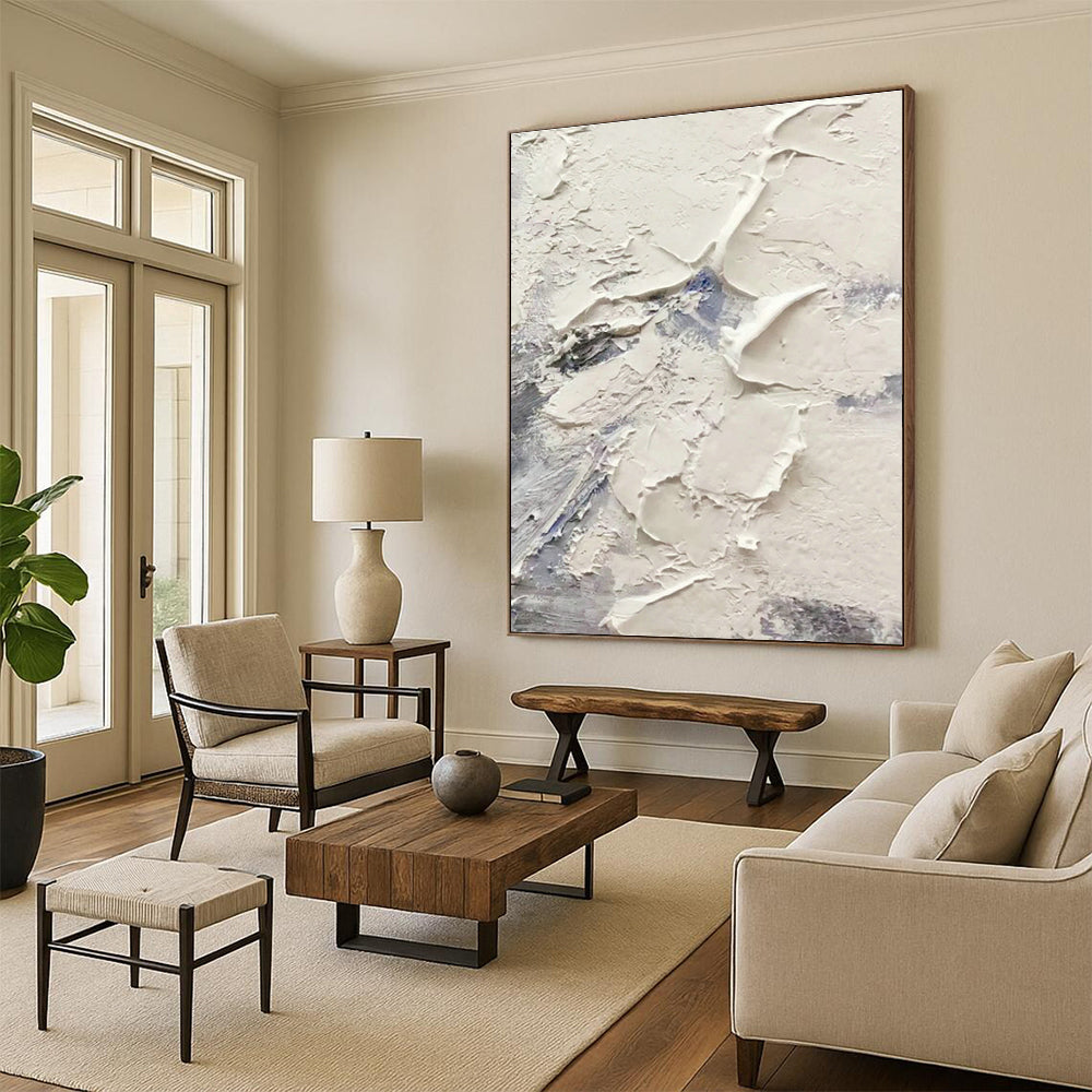 Colossal-Scale Custom Abstract Painting for Living Room & Cottage Hallway DLZ1265