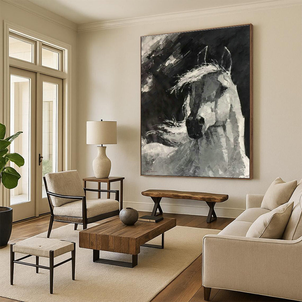 Colossal Tailored Hand Painted Abstract Artwork for Hallway & Cottage DLZ2075
