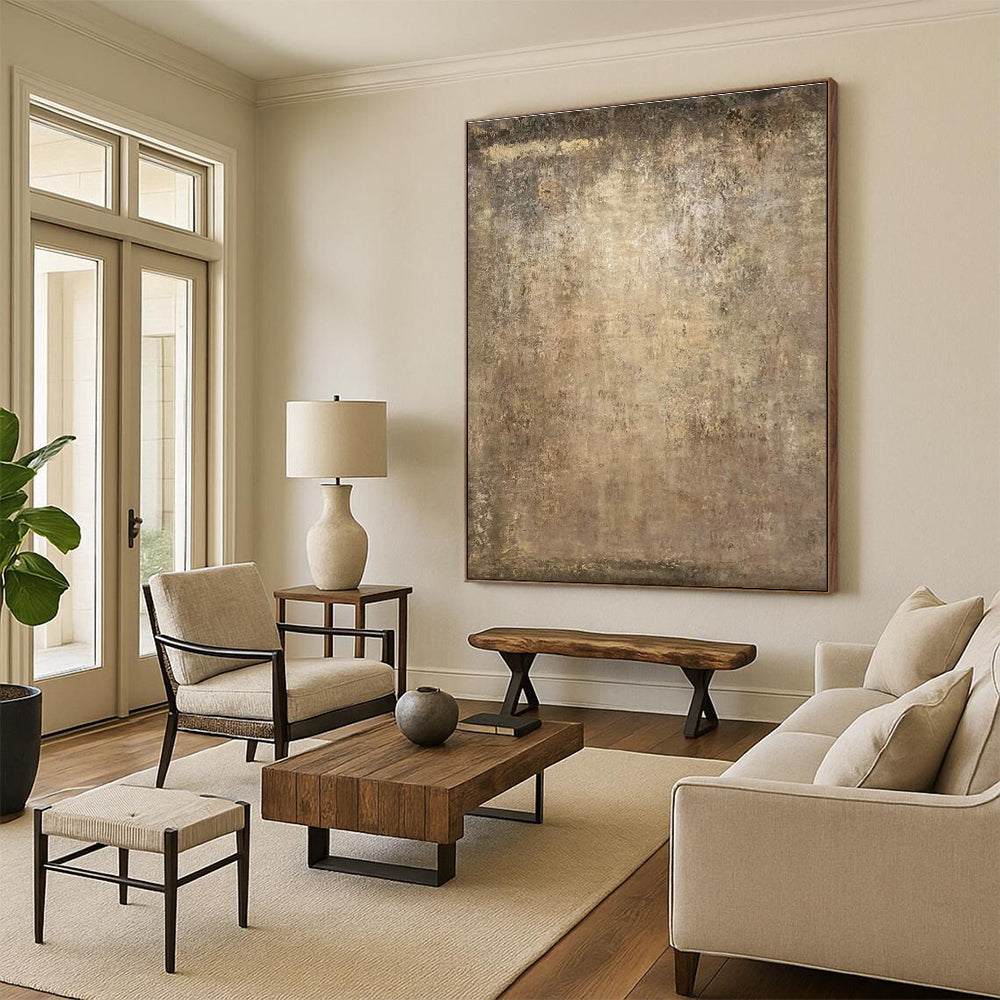 Extra-Large Tailored Abstract Painting for Hallway & Living Room DLZ1215