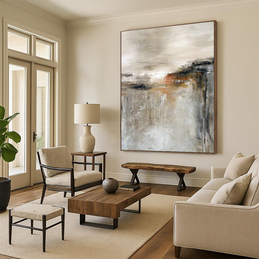 Oversized Hand Painted Abstract Art for Dining Room & Bedroom DLZ2032
